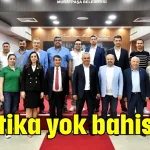 'Politika yok bahis var'