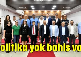 'Politika yok bahis var'