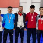 Serikli güreşçiler 4 madalya kazandı