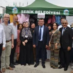Serik'te halk eğitim sergisi açıldı