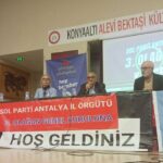 Sol Parti'de İl Başkanı Aysel Aydın güven tazeledi