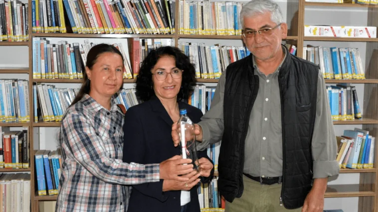 Suya bırakılan mektuplardan biri daha bulundu