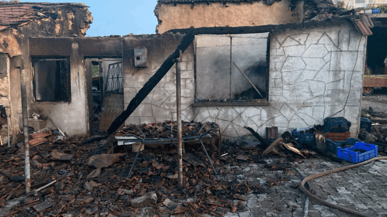 Tek başına yaşayan vatandaş yangında öldü