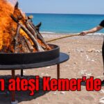 Turizm ateşi Kemer'de yandı