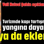 Turizmde kapı tartışmasına yangına dayanıklı boya da eklendi