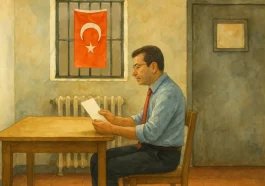 Tutuklu İBB Başkanı İmamoğlu odasını paylaştı