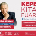 Uğur Dündar Kepez Kitap Fuarı’nda