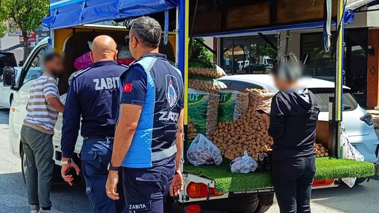 Manavgatta zabıtadan denetim