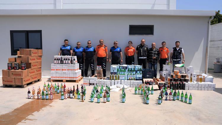 Alanyada sahte etiketleme yapan firma mühürlendi