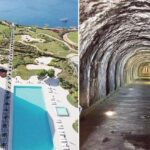 5 yıldızlı otelden plaja tünel: Falezi delip geçtiler