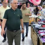 Başkan Topaloğlundan Beldibi esnafına ziyaret