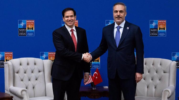 Dışişleri Bakanı Hakan Fidan ABDli mevkidaşı ile görüştü