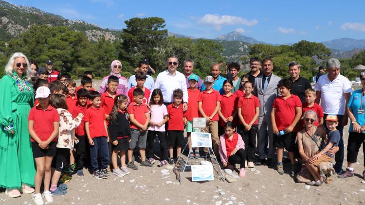 Çıralıda sezonun ilk deniz kaplumbağası yuvası tespit edildi, yasaklar başladı