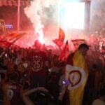 Antalyada Galatasarayın şampiyonluğu coşkuyla kutlandı