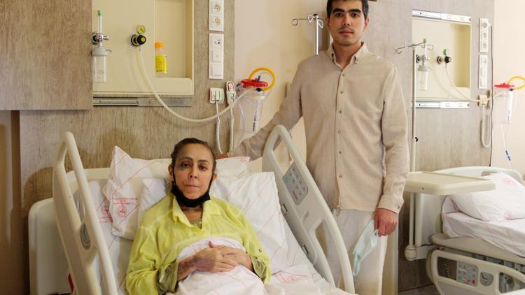 Kuzeni için Türkiyeye gelip, karaciğeriyle can oldu