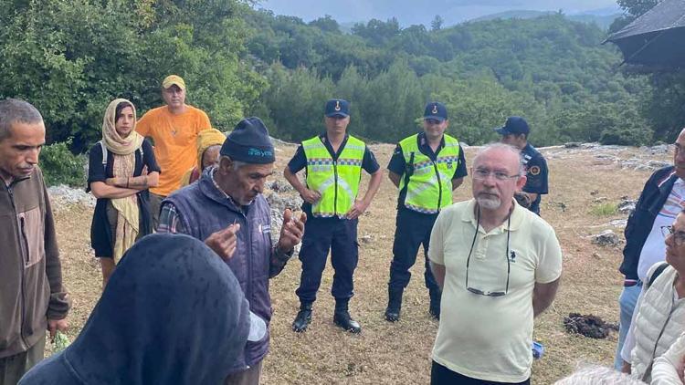 Kaştaki mermer ocağı davasına bilirkişi keşfi