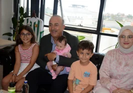 AK Parti Serik'te bayramlaşma töreni