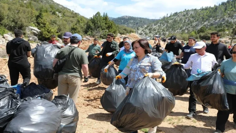 Akseki doğa için tek yürek oldu