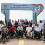 Alanya Engelsiz Halk Plajı hizmete açıldı