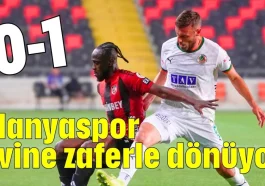 Alanyaspor, evine zaferle dönüyor 0-1