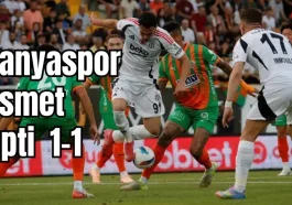 Alanyaspor kısmet tepti 1-1