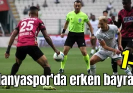 Alanyaspor'da erken bayram 1-2