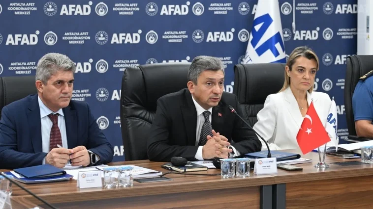 Antalya afetlere karşı hazır olmalı