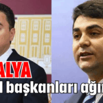 Antalya genel başkanları ağırlıyor