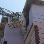 Antalya Kepez'de yangın paniği