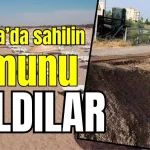 Antalya Manavgat'ta sahilin kumunu çaldılar