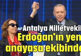 Antalya Milletvekili Erdoğan’ın yeni anayasa ekibinde