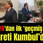 Antalya'dan ilk geçmiş olsun ziyareti Kumbul'dan