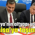 Antalya'nın altyapı yazılımı Manisa'ya taşınıyor