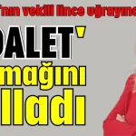 Antalya'nın vekili lince uğrayınca 'Adalet' parmağını salladı