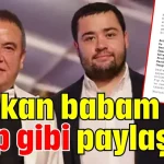 Başkan babam turp gibi paylaşımı