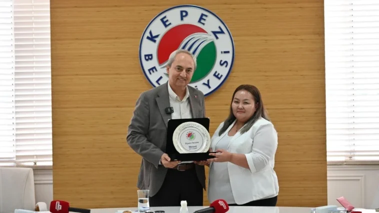 Başkan Kocagöz’e, Moğol heyetinden ziyaret