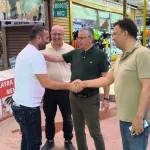 Başkan Topaloğlu Beldibi esnafını ziyaret etti