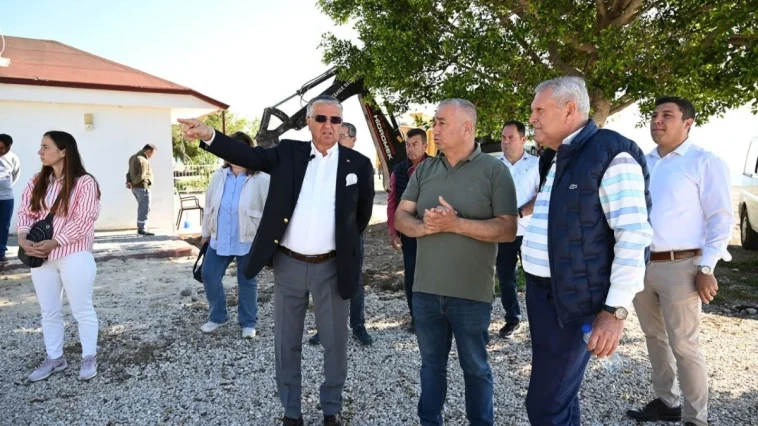 Başkan Topaloğlu ilçe genelindeki çalışmaları denetledi