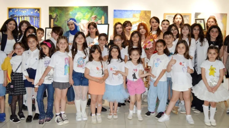 Çocuk ve gençlerden resim sergisi