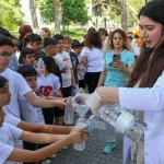 Çocuklar hem eğlendi hem öğrendi