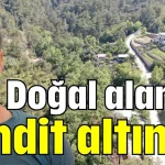 Doğal alanlar tehdit altında