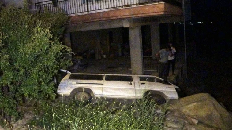 Ehliyetsiz sürücü kaza yaptı, ölümden döndü