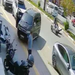Emniyete 50 metre mesafede çifte kaza