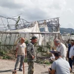 Gazipaşa’da hortum felaketi: 50 üretici zarar gördü