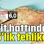 Girit hattında 8.5'lik tehlike!
