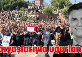 Gözyaşlarıyla uğurlandı