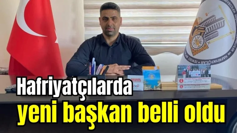 Hafriyatçılarda yeni başkan belli oldu