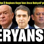 İYİ Parti Antalya İl Başkanı Kaya'dan önce Bahçeli'ye sonra Özel'e veryansın