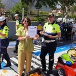 Kemer'de jandarmadan uygulamalı ders