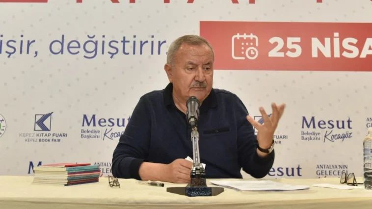 Kepez Kitap Fuarı’nda usta şair Erbaş, “Ben Annemin Hecesiyim” dedi